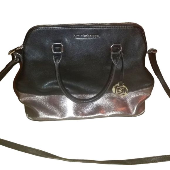 liz-claiborne-bags-liz-claiborne-blackand-silver-satchel-orshoulder